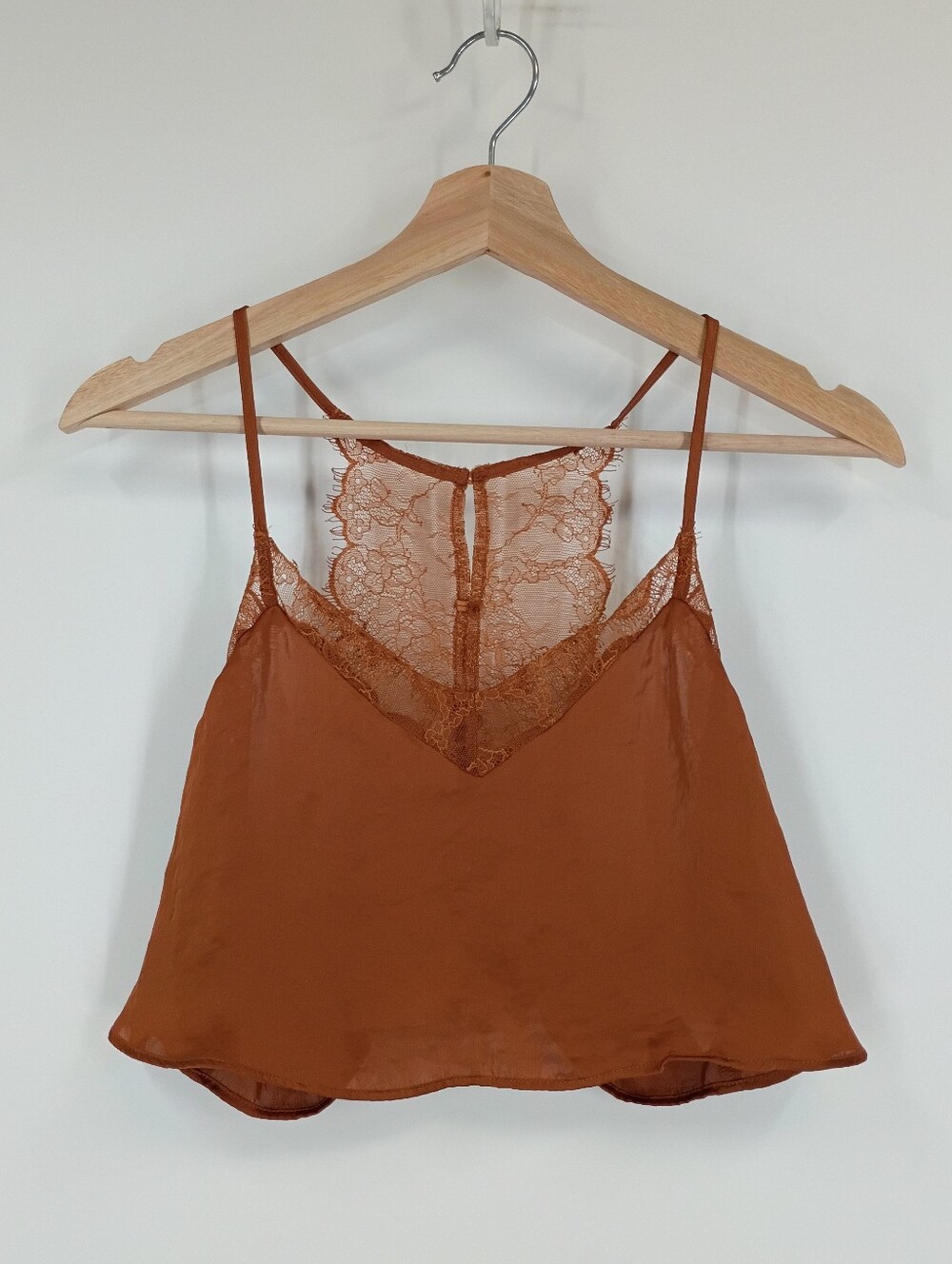 Free People Cropped Lace Cami